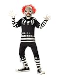 Creepy Clown Boy's Costume