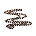 OVALBUY Buddhist Mala Hand Knotted 108 6mm Tiger Eye Beads for Meditation and Prayer