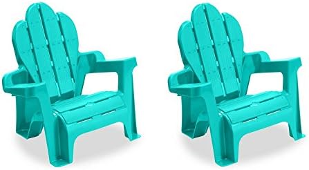 American Plastic Toy Adirondack Chair in Teal (2 packs)