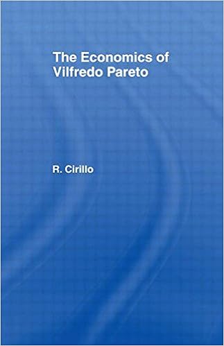 The Economics Of Vilfredo Pareto 9780714631080 Economics - 