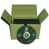 Canadian Tool and Supply (Box of 25) 4-1/2-Inch by 1/4-Inch Depressed Center Grinding Wheels (25xDCGW-4.5)