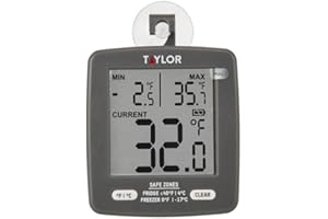 Taylor Digital Refrigerator Freezer Thermometer