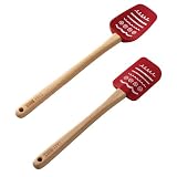 Cake Boss 2-Piece Icing Silicone Spatula And Spoonula Set