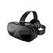 Fritesla Virtual Reality Headset 3D Glasses VR Box for Smartphone Iphone 6 plus Samsung S6-Black
