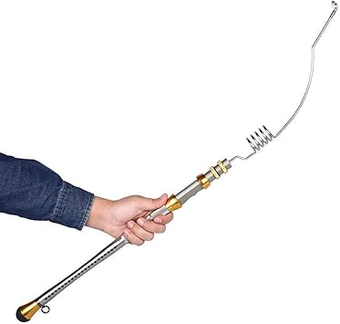 Amazon Emmrod ステンレススチール 伸縮 投げ釣り ロッド 超ショート ポータブル 海釣り ラフト 釣り 湖 釣り ボート 釣り Ggq Ggq 8c Emmrod ロッド 竿
