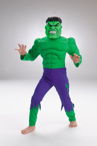 Hulk Child Deluxe Muscle 7 8 Costume
