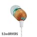 House of Marley Smile Jamaica: Wired Earphones with Microphone, Noise Isolating Design, and Sustainable Materials, Mint