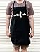 ApronMen, Forks Sake Chef Aprons For Men - Funny Gift for Men - Cooking BBQ Grill Apron for Men, 4 Pockets & Adjustable Neck Straps - One Size Fits All