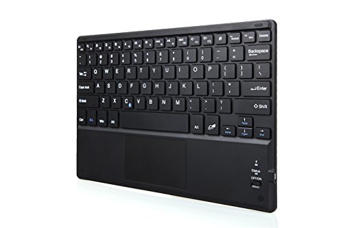 Jelly Comb Ultra Slim Wireless Bluetooth Keyboard With Touchpad for Windows and Android OS - Multi-touch Support with Windows 7 and 8