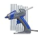 Chandler Tool Mini Glue Gun - 25 Watt Mini Size High Temp Hot Melt Mini Glue Gun Kit with 12 Pcs Mini Hot Glue Sticks, Patented Base Stand &, for Arts & Crafts, DIY & More (Blue)