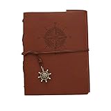 Zoview Adhesive Scrapbook Photo Album Memory Book , 60 Pages Hand Made DIY Albums ,Coffee