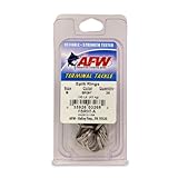 American Fishing Wire Split Rings (Stainless Steel), Bright Color, Size 9, 100 Pound Test, 36-Pieces