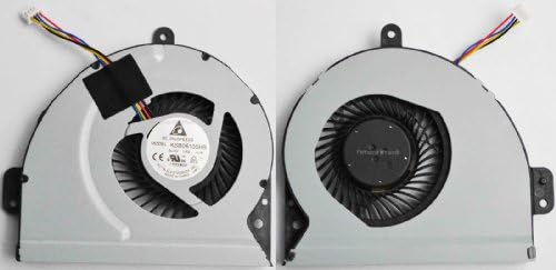 CPU Cooling Fan 4 pins For Asus X53S X43 X43S X43SC K53S K53SJ K43 A43 A53S