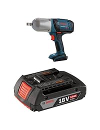 Bosch Bare-Tool - Llave de impacto cuadrada con anillo de fricción (18 V, iones de litio, 1 2")