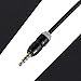 Asamoom 3.5mm Aux Cable Male to Male Stereo Audio Cable (1m) for Headphones iPods iPhones iPads Speaker Car Stereos (Black)