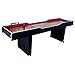 MD Sports 8' Poly-Coated Surface Home Gameroom Shuffleboard Table with Pucks