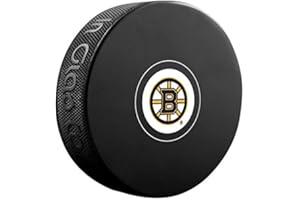 NHL Boston Bruins Sher-Wood Souvenir Autograph Hockey Puck