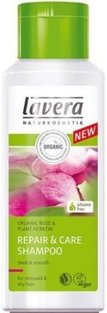 Shampoo Rose Milk Repair Lavera Skin Care 8.2 oz Liquid