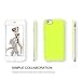 iPhone 6s Plus Case, DesignSkin [Slider] [Sliding Card Slot] Extreme Heavy Duty 3-Layer Bumper Protection Wallet Cover with Card Holder for iPhone 6s Plus (2015) / iPhone 6 Plus (2014) - Lime Green