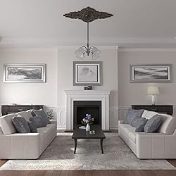 Ekena Millwork CM70X43MLSHC Melchor Diamond Ceiling
