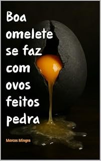 Livro Boa omelete se faz com ovos feitos pedra