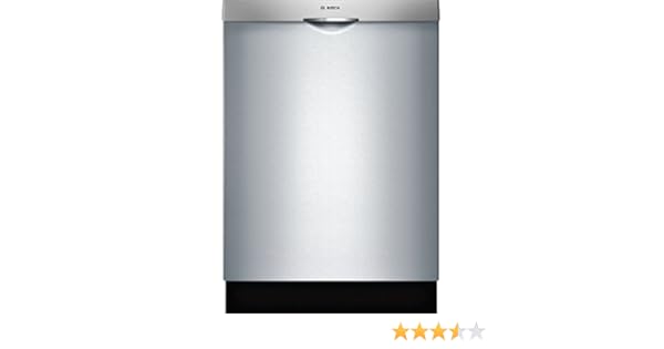 User manual Bosch 300 Series 24" Scoop Handle Dishwasher SHS863WD5N