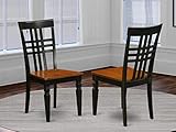 East West Furniture Logan dining chairs set