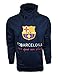 Rhinox FC Barcelona Hoodie For Kids and Adults, Official Barcelona Navy Pull Over Hoodie, Hooded Sweatshirt