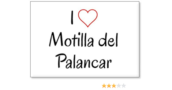 Mundus Souvenirs - Amo Motilla del Palancar, Imán para Nevera (diseño 2)