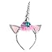 Magical Baby Kid Unicorn Horn Headband Party Fancy Dress Cosplay Decor (Gold)