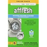 Affresh Washing Machine Cleaner, Cleans Front Load and Top Load Washers, Including HE, 6 Tablets