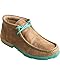 Twisted X Women's Turquoise Driving Mocs - Wdm0020