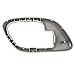 AutoandArt Brock Replacement Passengers Inside Inner Gray Door Handle Trim Bezel Compatible with 1995-2002 C/K Old Body Style Pickup Truck 15708080