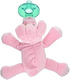 Mary Meyer Puppy WubbaNub Soft Toy and Pacifier, Pink