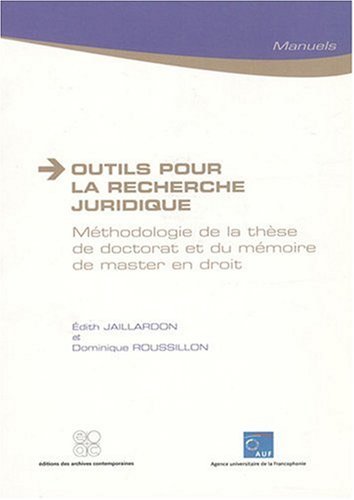 Outils pour la recherche juridique