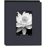 Pioneer Photo Albums Mini Frame Cover Photo Album, Navy Blue, 4