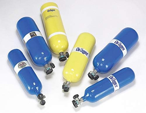Draeger 4055139 - SCBA Cylinder 4500 psi 60 min. Blue