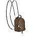 HPASS Monogram Canvas Flap Mini Backpack