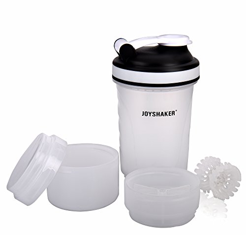 image for Joyshaker BPA Free Sports Gym Water Bottle with Storage Food Grade Saf