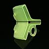 Wildlife-150pcs-Lot-3-Sizes-Fishing-Treble-Hooks-Protector-Safety-Holder-Cover-Bonnets-Caps-lime