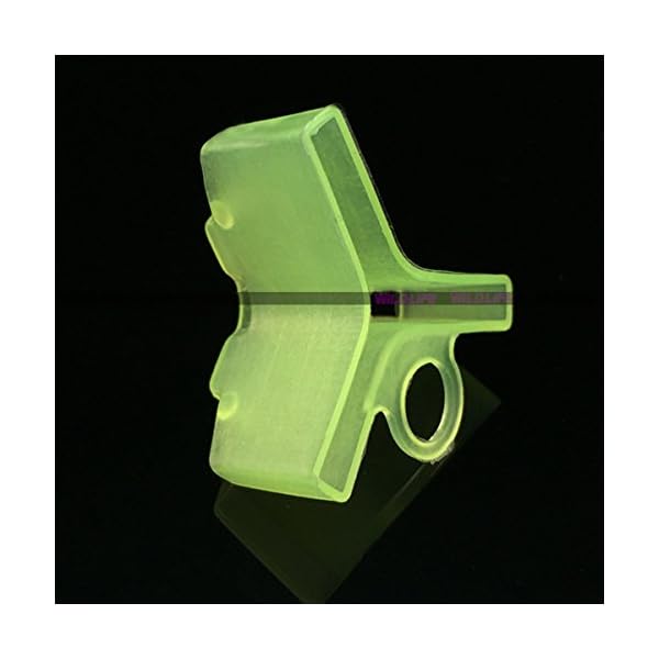 Wildlife-150pcs-Lot-3-Sizes-Fishing-Treble-Hooks-Protector-Safety-Holder-Cover-Bonnets-Caps-lime