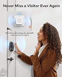 Revolo WFV01 Smart Lock with Camera, WiFi Smart