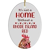 Brown Rhode Island Red Chicken Hen Christmas
