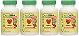 ChildLife Essentials - Pure DHA Soft Gel Capsules for Infants, Babys, Kids, Toddlers, Children, and Teens - 4 Pack of 90 Count Bottles