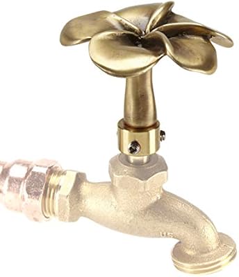 Festive Faucets Flower Large Plumeria Garden Faucet Handle