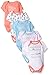 Nautica Baby Today Will Be Perfect 5 Pack Bodysuits, Dusty Pink, 0-3 Months
