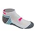 Puma Socks All Sport Cushioned Low Cut - 6 Pack Shoe Size 4 - 9.5 (White/Grey/Pink)