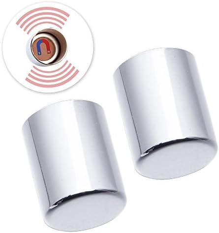 Clipsone 2 PCS Chrome Docking Hardware Point Covers for Harley Touring Sportster Softail Dyna 1998-2017