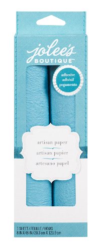 EK Success Brands Jolee's Boutique Adhesive Paper Blue Crinkle