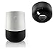 Elecguru Google Base Hand Free ABS Leather Case Coverd for Google Speaker Voice Assistant vioce-activated Device Magnet Bottom Original Sound